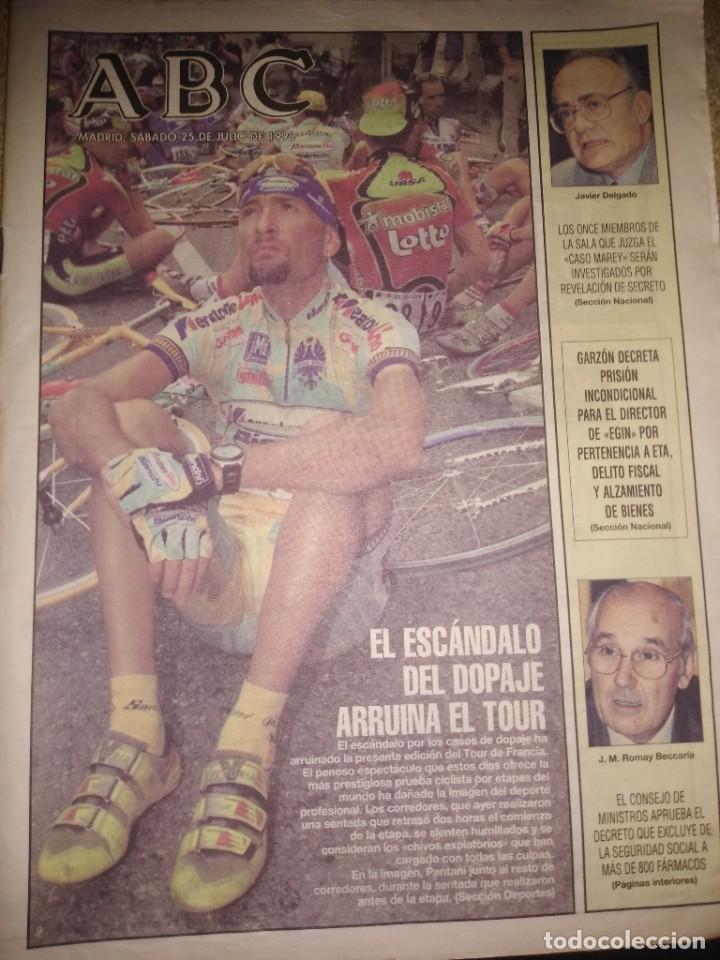 Coleccionismo de Revistas y Peri&oacute;dicos: Peri&oacute;dico ABC Madrid 25-07-1998