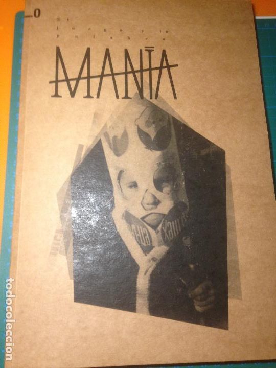 Collectionnisme de Revues et Journaux: MAN&Iacute;A - N&Uacute;MERO 0 - EL JUEGO Y LA PALABRA - DICIEMBRE 2018 - 138 P&Aacute;GINAS