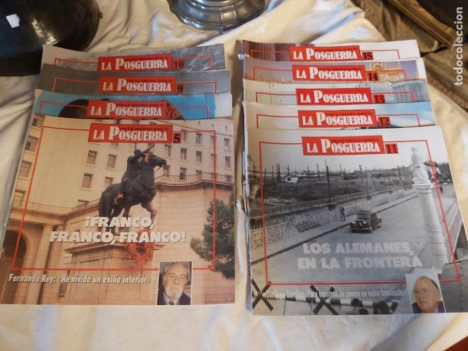 Coleccionismo de Revistas y Peri&oacute;dicos: LA POSGUERRA HACE MEDIO SIGLO. FASC&Iacute;CULOS 5, 7, 9, 10, 11, 12, 13, 14 y 15.
