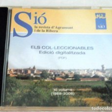 Coleccionismo de Revistas y Periódicos: CD SIÓ LA REVISTA D' AGRAMUNT ELS COL-LECCIONABLES EDICIÓ DIGITALIZADA (PDF) - 10 VOLUMS (1988-2008)