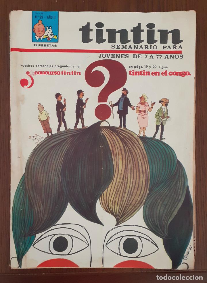 Coleccionismo de revistas y peri&oacute;dicos: Semanario Tint&iacute;n 29