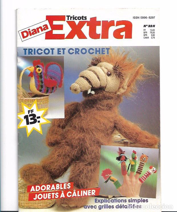 Coleccionismo de Revistas y Peri&oacute;dicos: Revista punto y ganchillo, mu&ntilde;ecos. Alf. Francesa