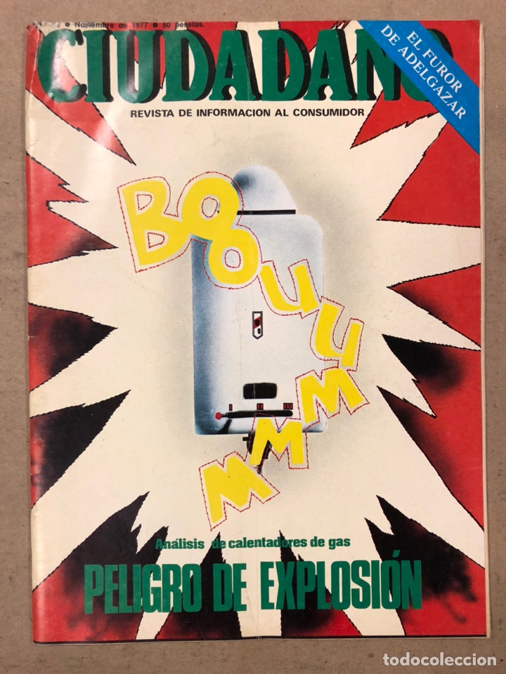 Coleccionismo de Revistas y Peri&oacute;dicos: CIUDADANO N&deg; 69 (1977). AN&Aacute;LISIS DEL CHRYSLER 150 GLS, CALENTADORES DE GAS, FIBRAS TEXTILES,...