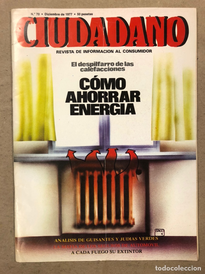 Coleccionismo de Revistas y Peri&oacute;dicos: CIUDADANO N&deg; 70 (1977). TOMAVISTAS FUJICA AX 100, AN&Aacute;LISIS SEAT 127 3 PUERTAS,...