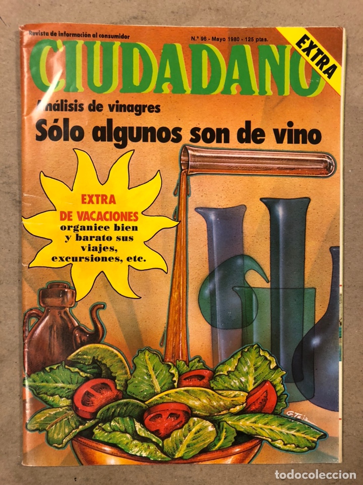 Coleccionismo de Revistas y Peri&oacute;dicos: CIUDADANO N&deg; 93 (1980). AN&Aacute;LISIS PEUGEOT 505 SR, CALCULADORAS DE BOLSILLO,...