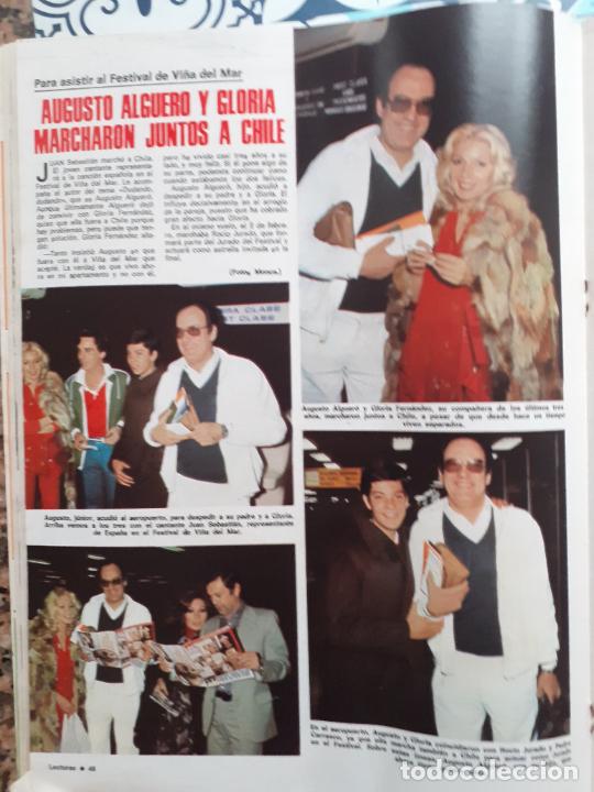 Coleccionismo de Revistas y Peri&oacute;dicos: AUGUSTO ALGUERO GLORIA ROCIO JURADO