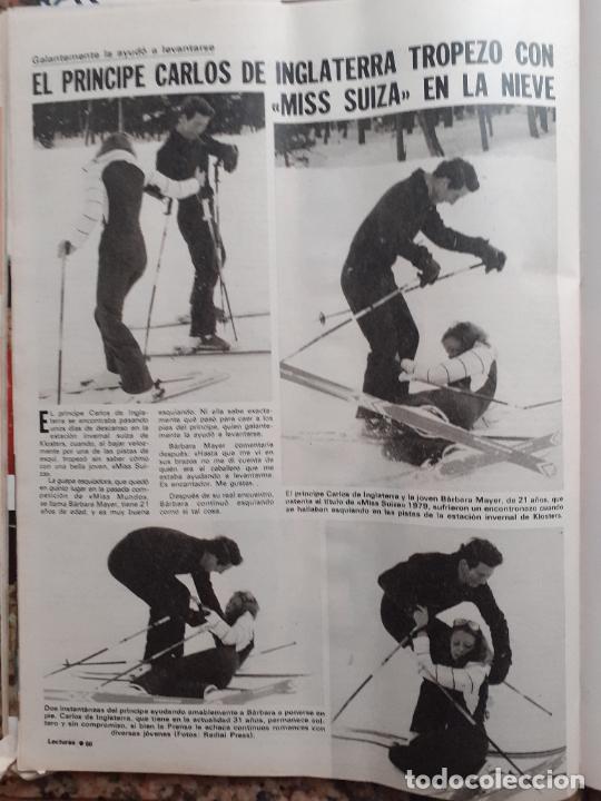 Coleccionismo de revistas y peri&oacute;dicos: MISS SUIZA CARLOS DE INGLATERRA BARBARA MAYER