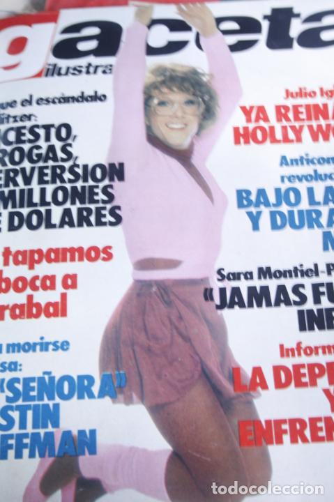 Coleccionismo de Revistas y Peri&oacute;dicos: DUSTIN HOFFMAN -TOOTSIE- MARGIT KOCSIS JULIO IGLESIAS ALASKA SARA MONTIEL 1983