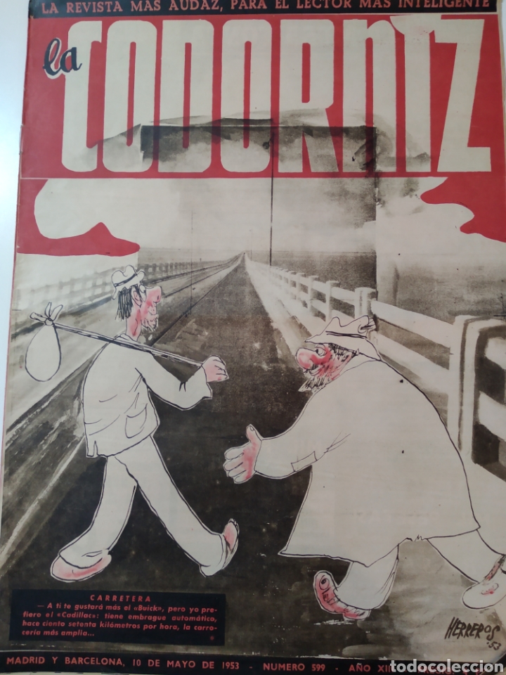 Coleccionismo de Revistas y Peri&oacute;dicos: Revista de Humor La Codorniz mayo1953