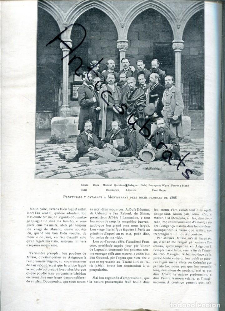 Collection Magazines and Newspapers: REVISTA 1905 MISTRAL VICTOR BALAGUER SALA ROURE VIDAL LLORENTE MEYER FERRER BIGNE QUINTANA ROCA