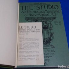 Coleccionismo de Revistas y Periódicos: REVISTA THE STUDIO.AÑO 1899 - II. Lote 222087220