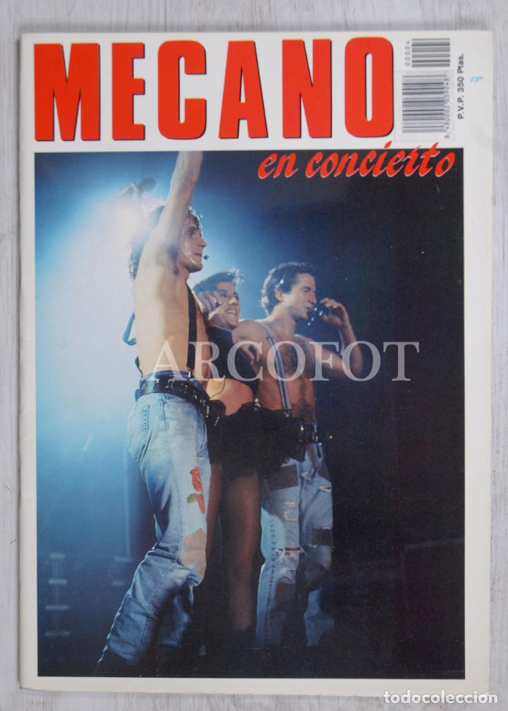 Coleccionismo de Revistas y Peri&oacute;dicos: MECANO EN CONCIERTO - ERISA 1988
