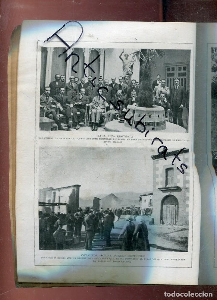 Coleccionismo de Revistas y Peri&oacute;dicos: REVISTA A&Ntilde;O 1923 INCENDIO EN COVALEDA SORIA VERGE DE LA GLEVA PINKHAM GIMENEZ SALINAS