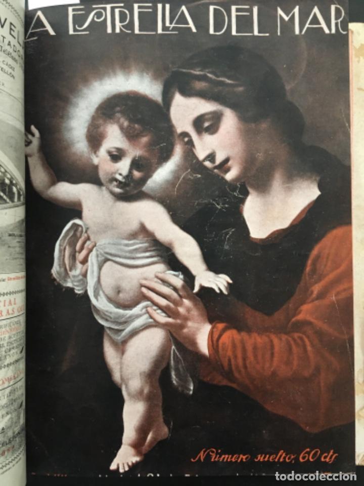 Coleccionismo de revistas y peri&oacute;dicos: REVISTA LA ESTRELLA DEL MAR, 22 NUMEROS 1927