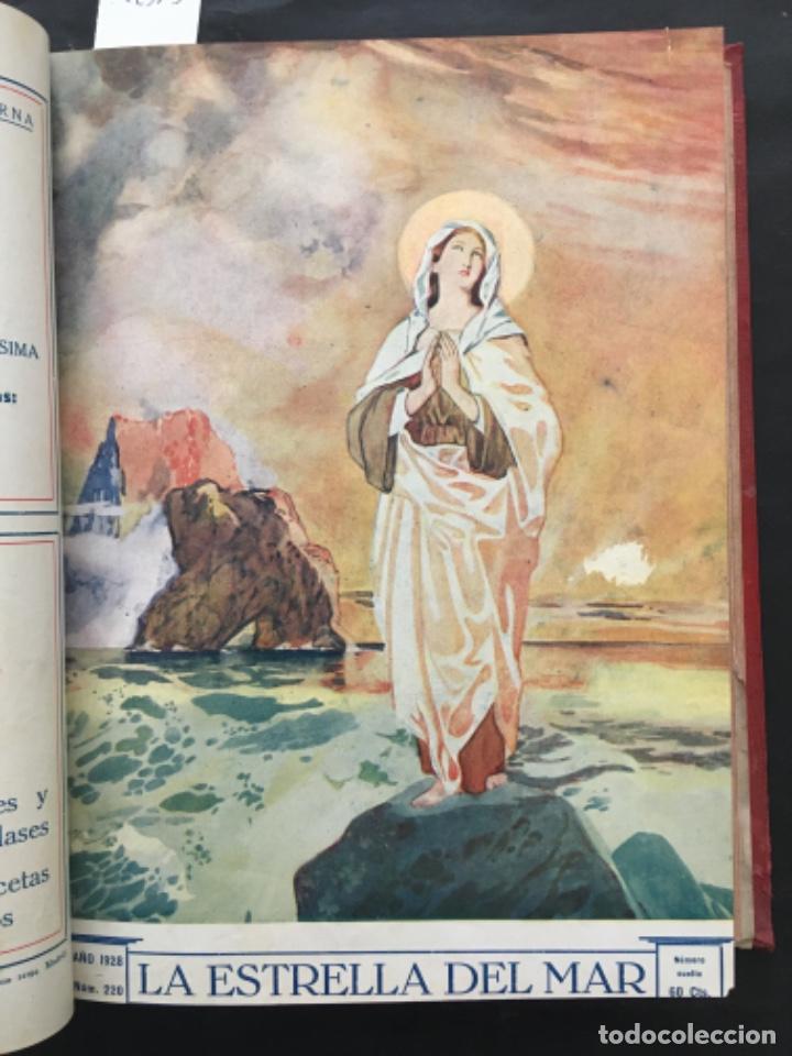 Coleccionismo de revistas y peri&oacute;dicos: REVISTA LA ESTRELLA DEL MAR, 22 NUMEROS 1928