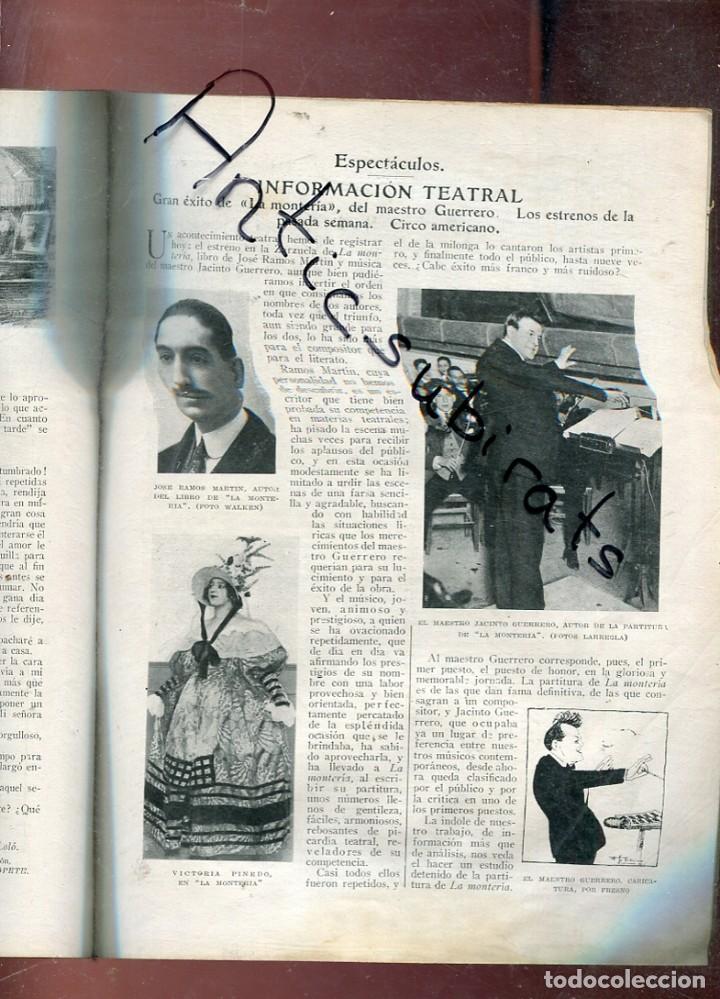 Coleccionismo de Revistas y Peri&oacute;dicos: REVISTA A&Ntilde;O 1923 JACINTO GUERRERO PAQUITA TORRES FUENTERRABIA GIMENEZ SALINAS PINKHAM