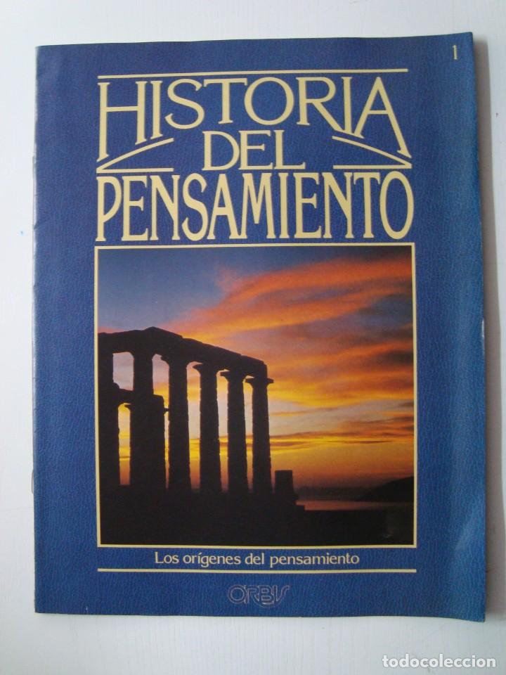 Coleccionismo de revistas y peri&oacute;dicos: Historia del Pensamiento. Fasc&iacute;culo N&ordm; 1. Ed. Orbis. Barcelona 1983.