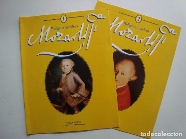 Coleccionismo de Revistas y Peri&oacute;dicos: Wolfgang Amadeus Mozart, fasc&iacute;culos 1 y 2 - Orbis-Fabbri