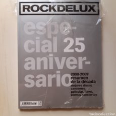 Coleccionismo de Revistas y Periódicos: ROCKDELUX ESPECIAL 25 ANIVERSARIO. RESUMEN DE LA DÉCADA 2000-2009. Lote 324527833