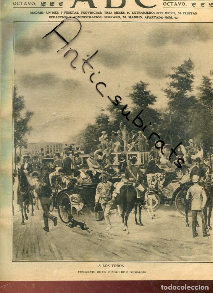 Coleccionismo de Revistas y Peri&oacute;dicos: ABC A&Ntilde;O 1923 ENRIQUE RUMOROSO DE CADIZ SELLO BESOY