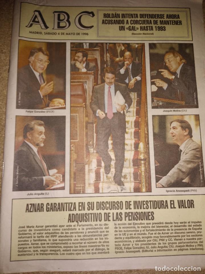 Coleccionismo de Revistas y Peri&oacute;dicos: Peri&oacute;dico ABC fecha 1996-05-04