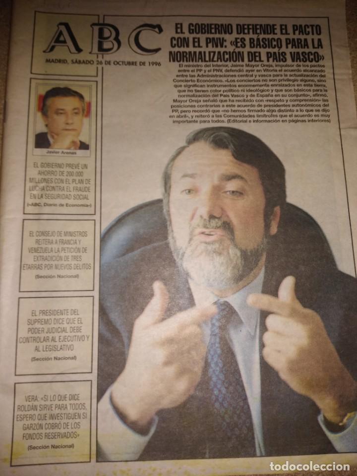 Coleccionismo de Revistas y Peri&oacute;dicos: Peri&oacute;dico ABC fecha 1996-10-26