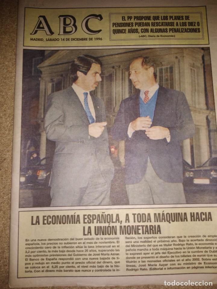 Coleccionismo de Revistas y Peri&oacute;dicos: Peri&oacute;dico ABC fecha 1996-12-14