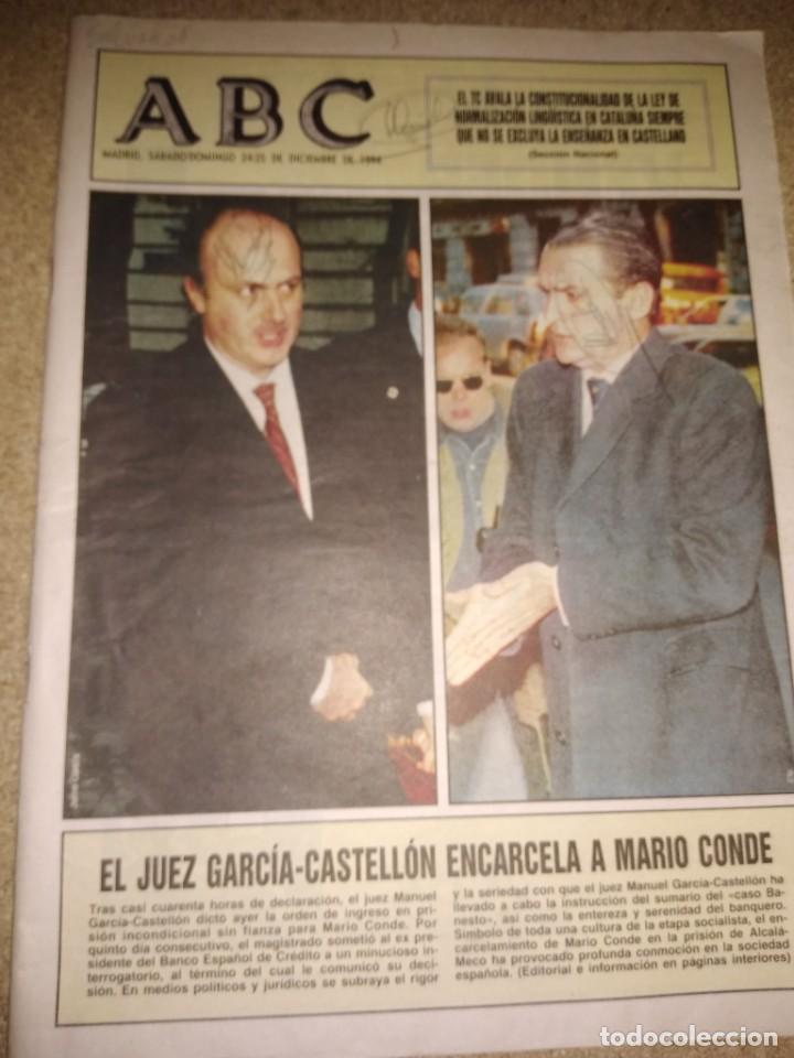 Coleccionismo de Revistas y Peri&oacute;dicos: Peri&oacute;dico ABC fecha 1996-12-25
