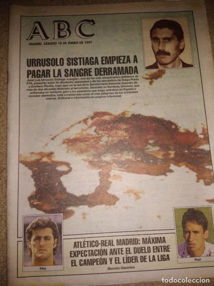 Coleccionismo de Revistas y Peri&oacute;dicos: Peri&oacute;dico ABC fecha 1997-01-18