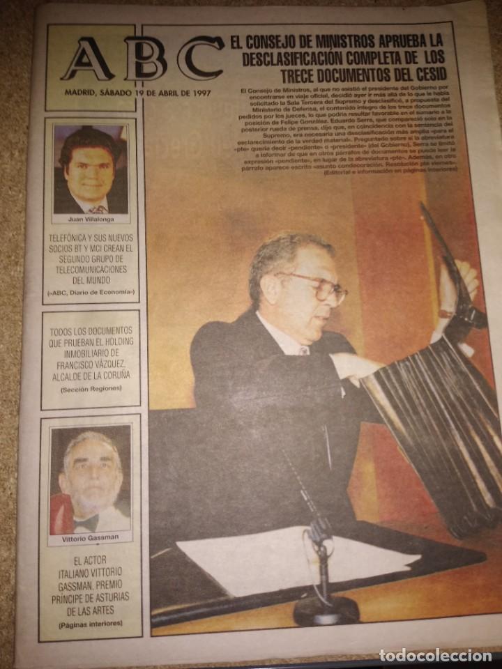 Coleccionismo de Revistas y Peri&oacute;dicos: Peri&oacute;dico ABC fecha 1997-03-19