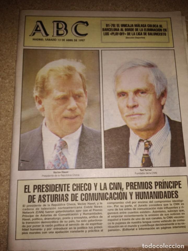 Coleccionismo de Revistas y Peri&oacute;dicos: Peri&oacute;dico ABC fecha 1997-04-12
