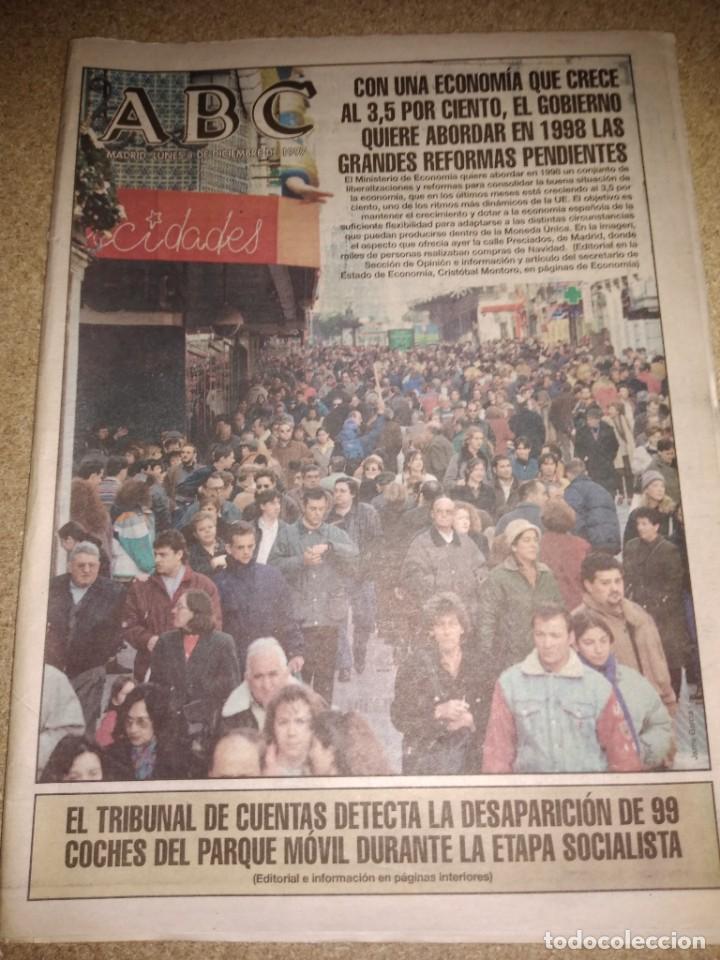 Coleccionismo de Revistas y Peri&oacute;dicos: Peri&oacute;dico ABC fecha 1997-12-08