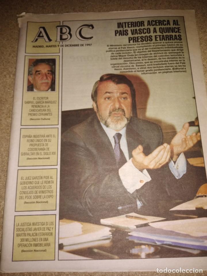 Coleccionismo de Revistas y Peri&oacute;dicos: Peri&oacute;dico ABC fecha 1997-12-09