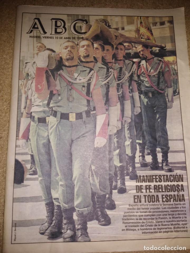 Coleccionismo de revistas y peri&oacute;dicos: Peri&oacute;dico ABC fecha 1998-04-10