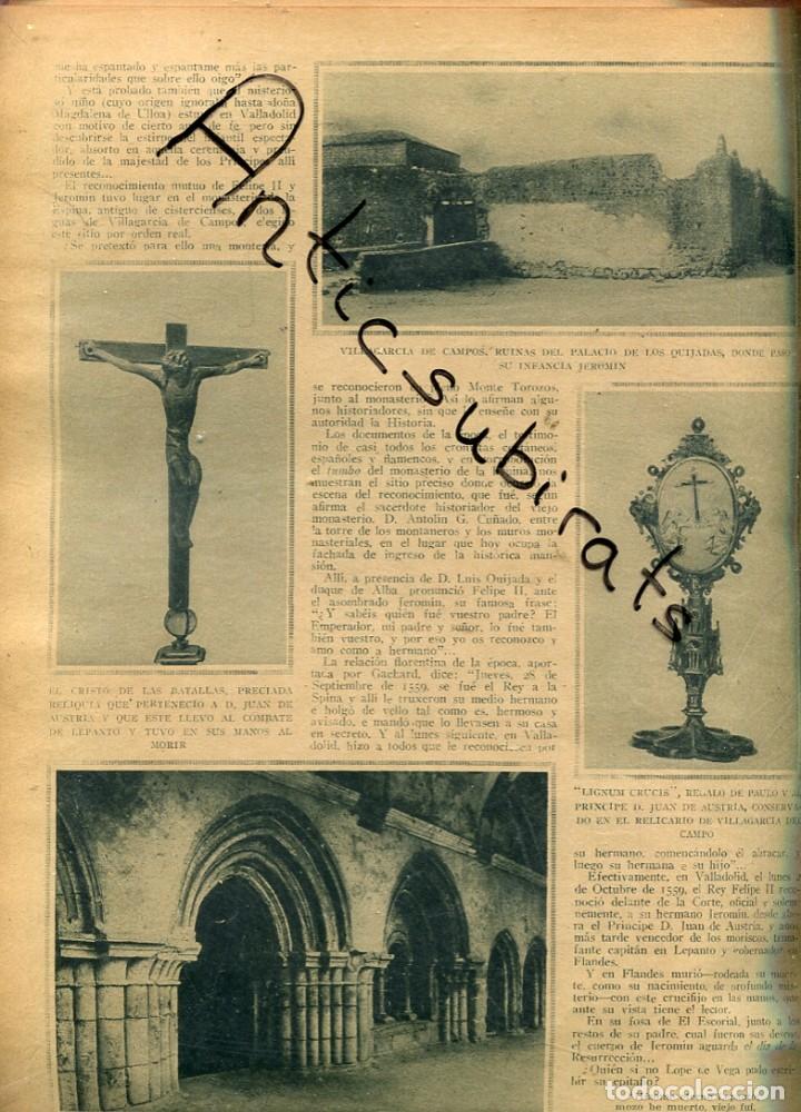 Coleccionismo de revistas y peri&oacute;dicos: ABC A&Ntilde;O 1923 MONASTERIO DE LA ESPINA VILLAGARCIA DE CAMPOS JOAQUIN SANCHEZ DE TOCA DEPURATOL ZENKER