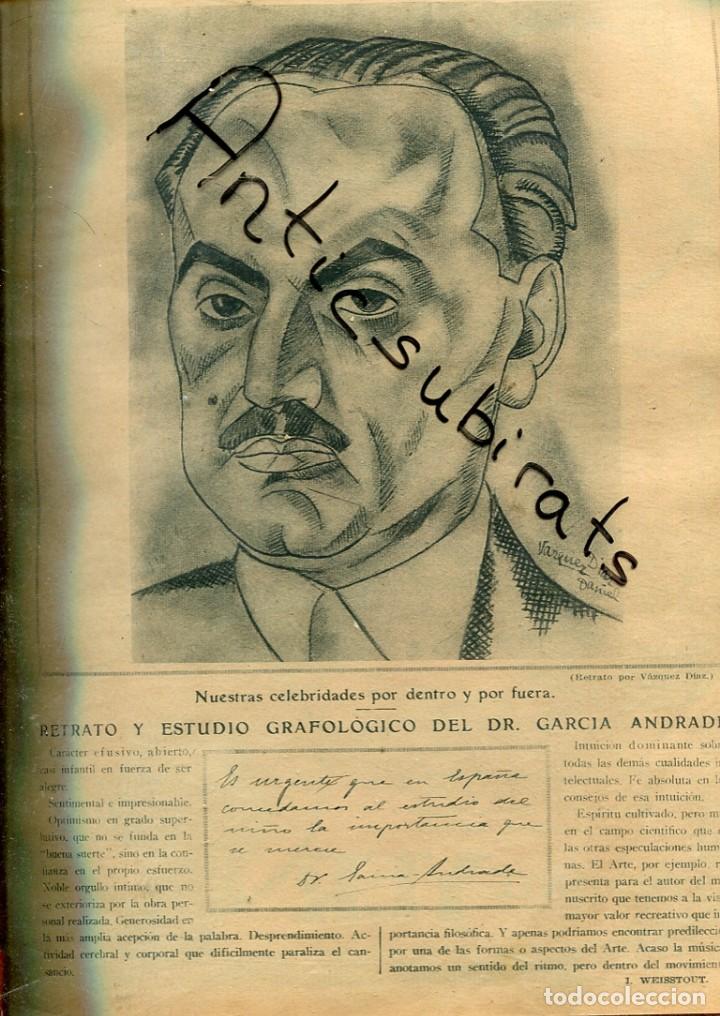 Coleccionismo de Revistas y Peri&oacute;dicos: ABC A&Ntilde;O 1923 SANTAS CREUS SANTES DOCTOR GARCIA ANDRADE RELOJ LONGINES