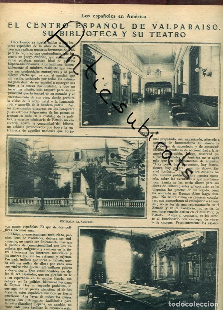 Coleccionismo de Revistas y Peri&oacute;dicos: ABC A&Ntilde;O 1923 CENTRO ESPA&Ntilde;OL DE VALPARAISO MANUEL DE FALLA EXCAVACIONES EN EL SOLAR DE NUMANCIA
