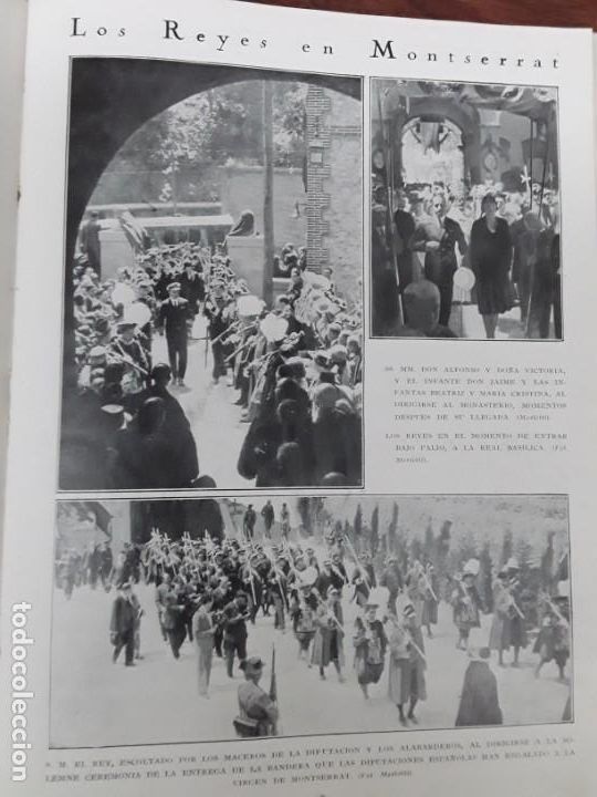 Collection Magazines and Newspapers: ALFONSO XIII BARCELONA VISITA REGIA MONTSERAT EXPOSICION UNIVERSAL REVISTA A&Ntilde;O 1929