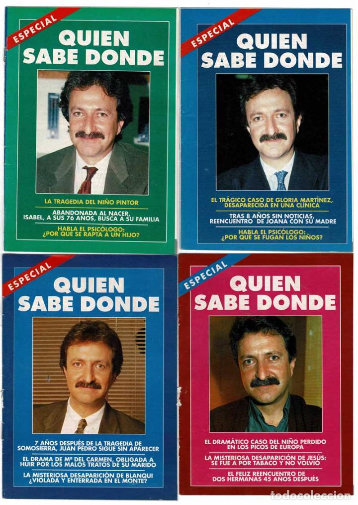 Collection Magazines and Newspapers: Qui&eacute;n sabe d&oacute;nde. Tele Indiscreta. Lote de 7 fasc&iacute;culos
