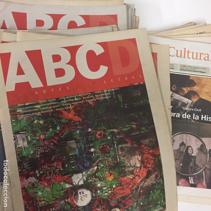 Coleccionismo de Revistas y Peri&oacute;dicos: 110 suplementos ABCD y Blanco y Negro suplemento cultural ABC 2004 a 2009
