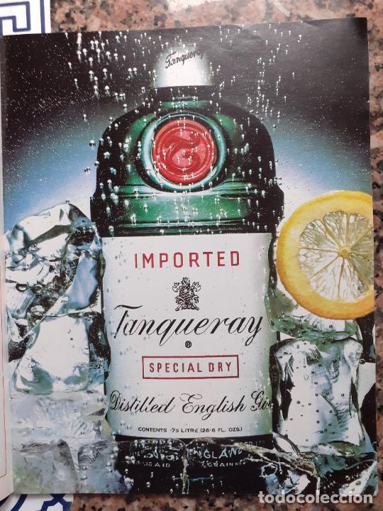 Coleccionismo de revistas y peri&oacute;dicos: anuncio gin ginebra tanqueray