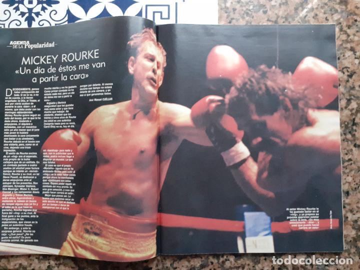 Sammeln von Zeitschriften und Zeitungen: MICKEY ROURKE