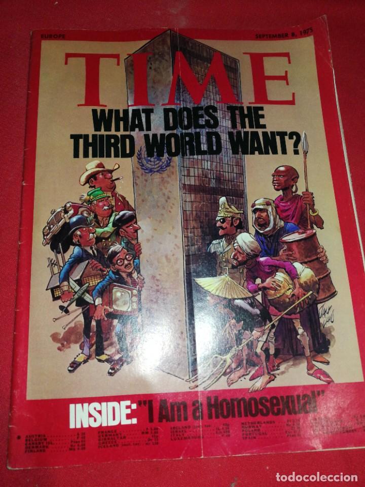 Coleccionismo de Revistas y Peri&oacute;dicos: REVISTA TIME (1975) N&deg;8, EN INGL&Eacute;S.