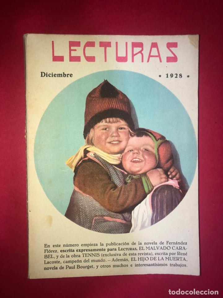 Sammeln von Zeitschriften und Zeitungen: Revista Lecturas diciembre 1928