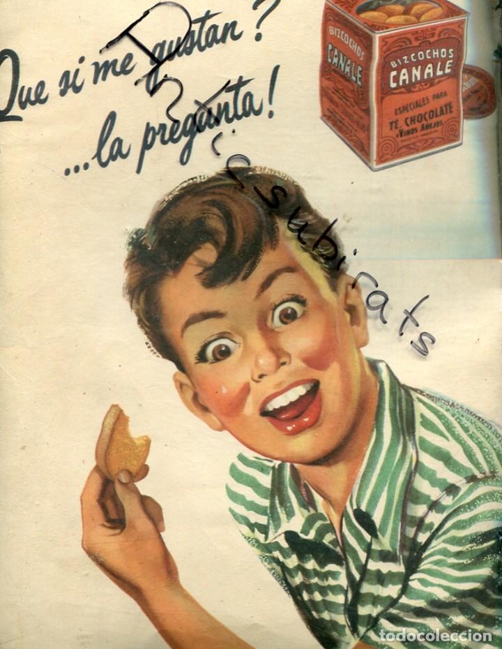 Collection Magazines and Newspapers: REVISTA ARGENTINA A&Ntilde;O 1948 BIZCOCHOS CANALE TODDY JUGUETES EL AGUILUCHO CRISTAGEL SULKY-CICLO BICI