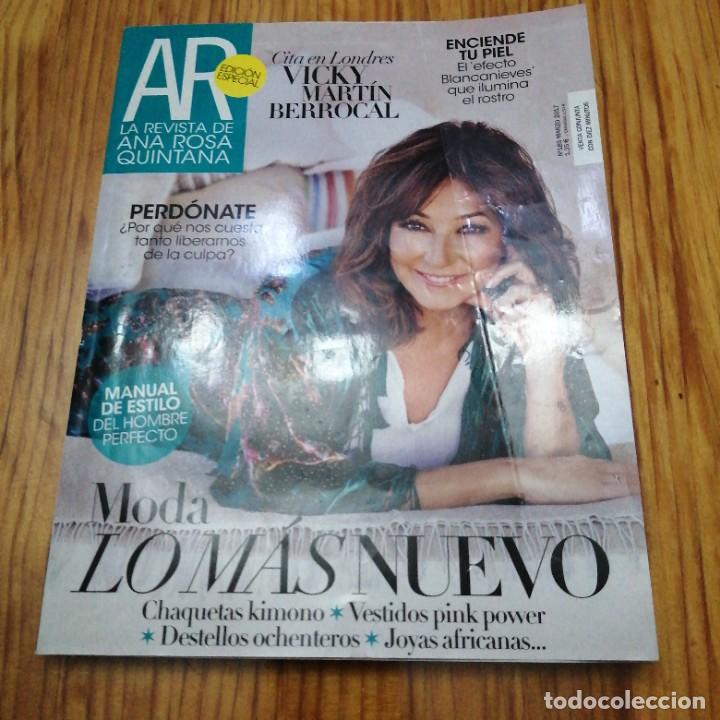 Coleccionismo de revistas y peri&oacute;dicos: Revista ANA ROSA QUINTANA a&ntilde;o 2017 N&deg; 185 Vicky Martin Berrocal Paco Arango Drew Barrymore