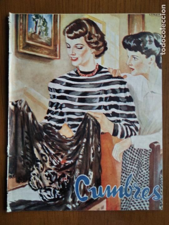 Coleccionismo de revistas y peri&oacute;dicos: Revista Cumbres. N&uacute;m. 63, marzo 1950.