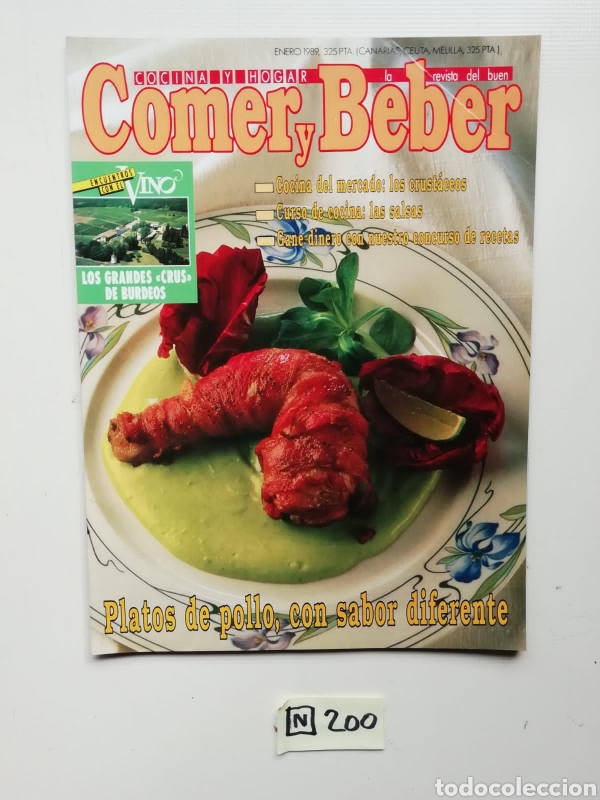 Collezionismo di Riviste e Giornali: Comer Y Beber
