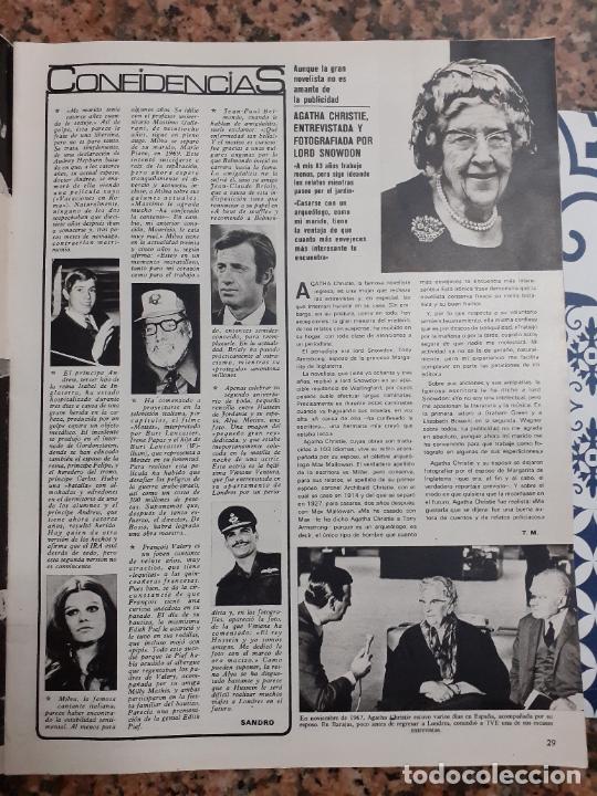 Coleccionismo de revistas y peri&oacute;dicos: agatha christie milva jean paul belmondo