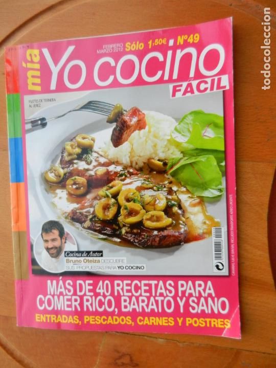 Sammeln von Zeitschriften und Zeitungen: REVISTA M&Iacute;A - YO COCINO F&Aacute;CIL - N&ordm; 49 - + DE 40 RECETAS PARA COMER RICO, BARATO Y SANO ...